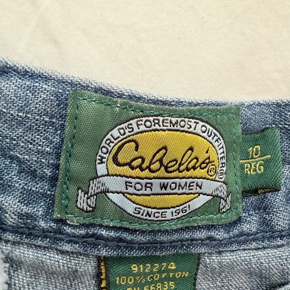 Cabela’s Women’s Denim Shorts Size 10 – Classic Casual Style - Picture 7 of 8